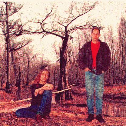 Mark Berman & Gray Kirkbride in the forest, promo photo 4 Love & Anger